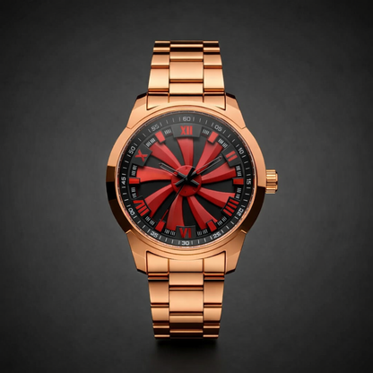 Vilante Copper Blaze - Red Dial Luxury Watch for Men
