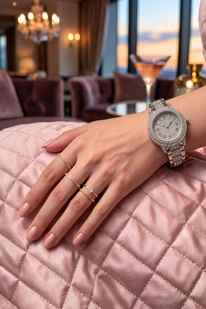 Vilante Aura Silver Watch