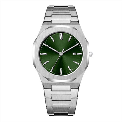 Relogio Masculino Wholesale Minimalist Custom Stainless Steel Band Men Wristwatches Waterproof No Logo Quartz Date Watch For Men
