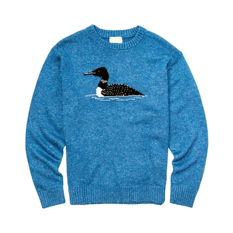 Embroidered Logo Knitted Men's Cotton Pullover Sweater With Breathable Design Full Sleeve