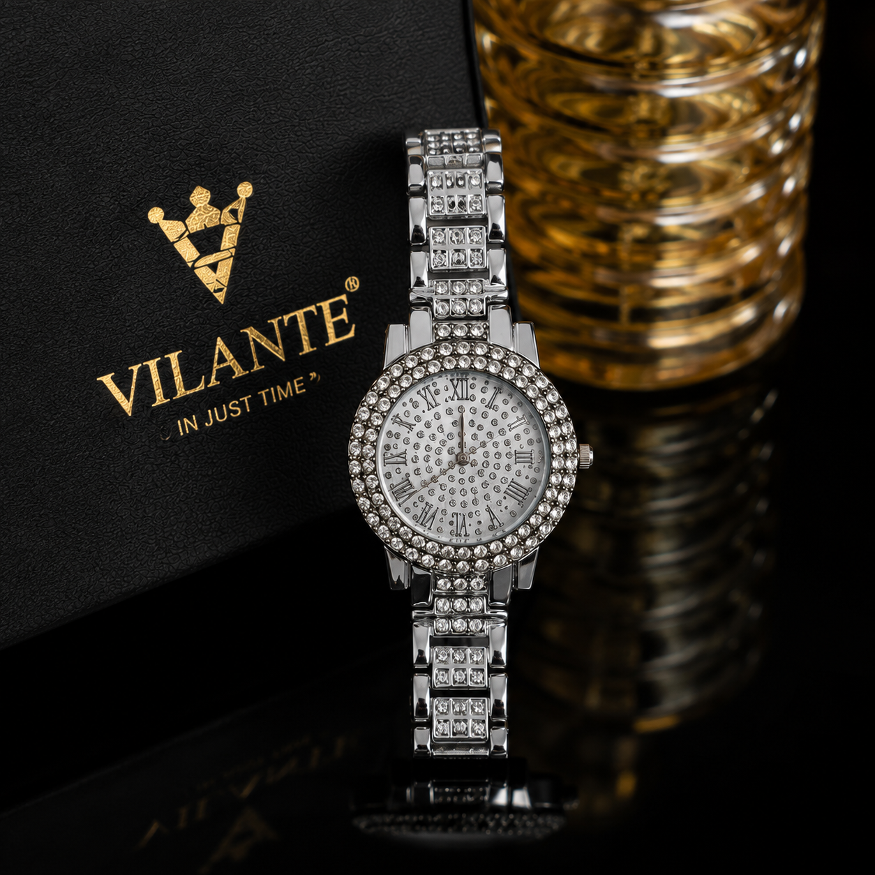 Vilante Aura Silver Watch